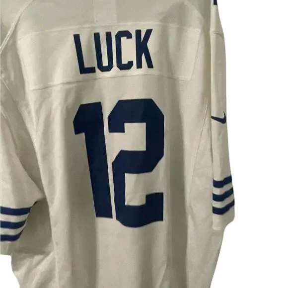 Indianapolis Colts NFL - Nike OnField Andrew Luck Football Jersey Mens Sz Large - Picture 10 of 16